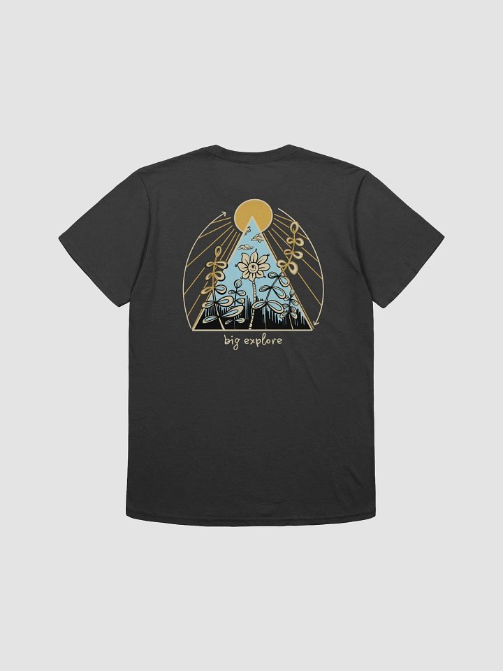 Unseen Flowers (dark) - t shirt product image (1)