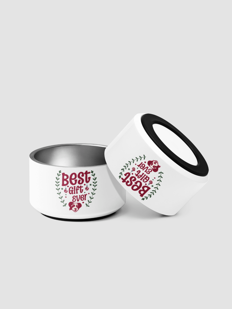 Best Gift Ever Holiday Pet Bowl product image (3)