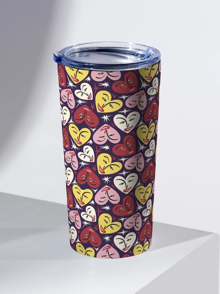 Tumbler - Heart pattern product image (2)