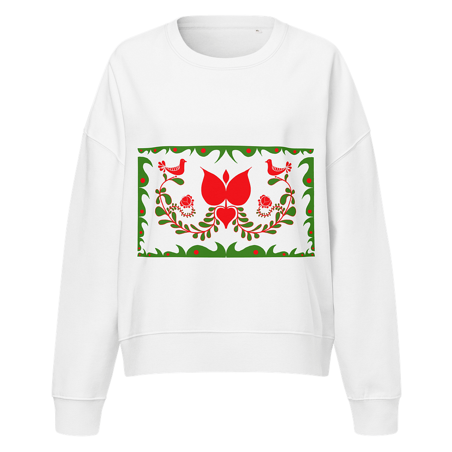 Hungarian Traditional Love Organic Sweatshirt product image (1)