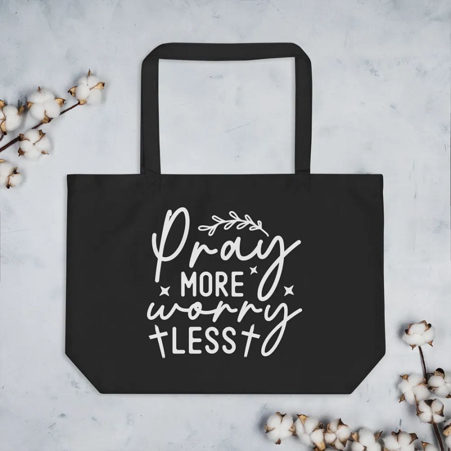 Pray More Worry Less Bag product image (3)
