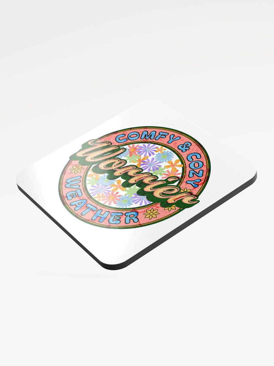 Worrier Comfy And Cozy Weather Glossed Coasters product image (3)