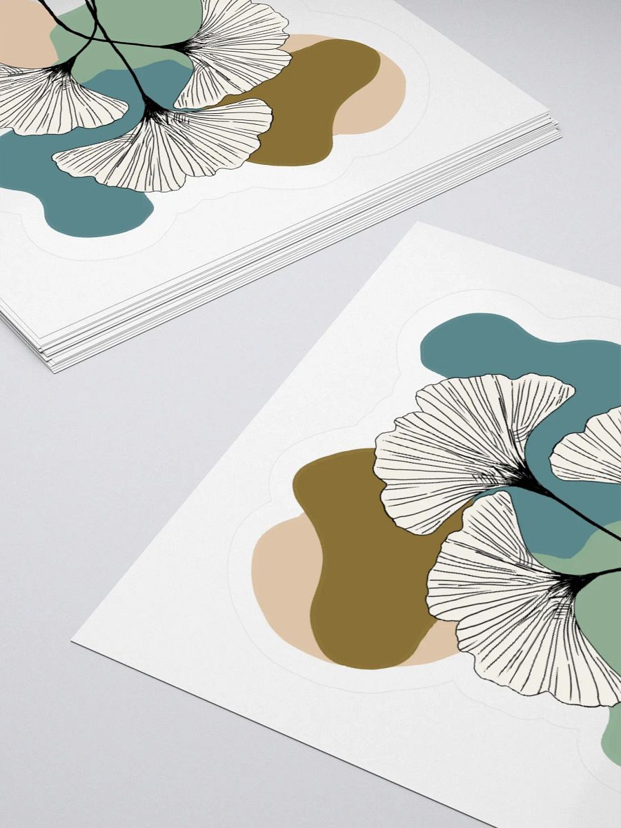 Natural Abstraction Vinyl Stickers Set product image (12)