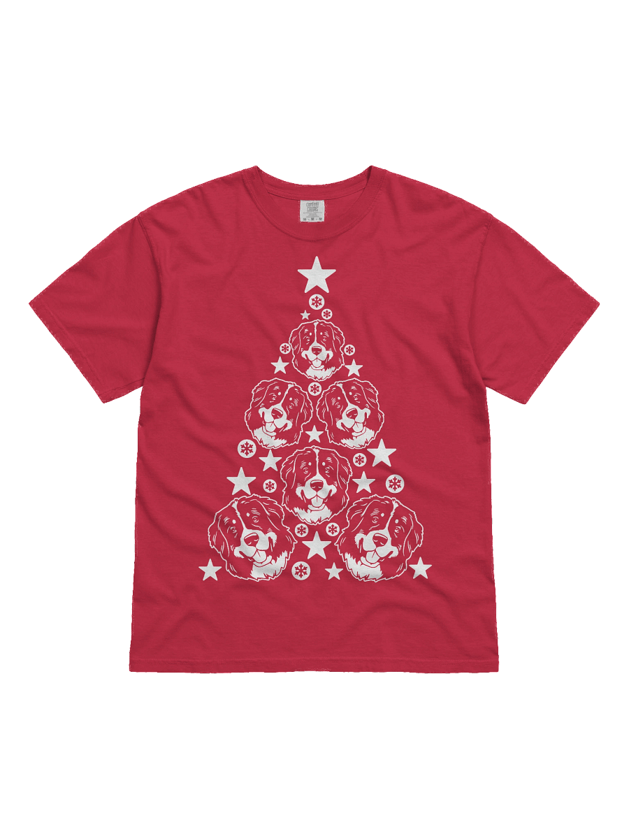Bernese Mountain Dog Christmas Tree T-Shirt product image (31)