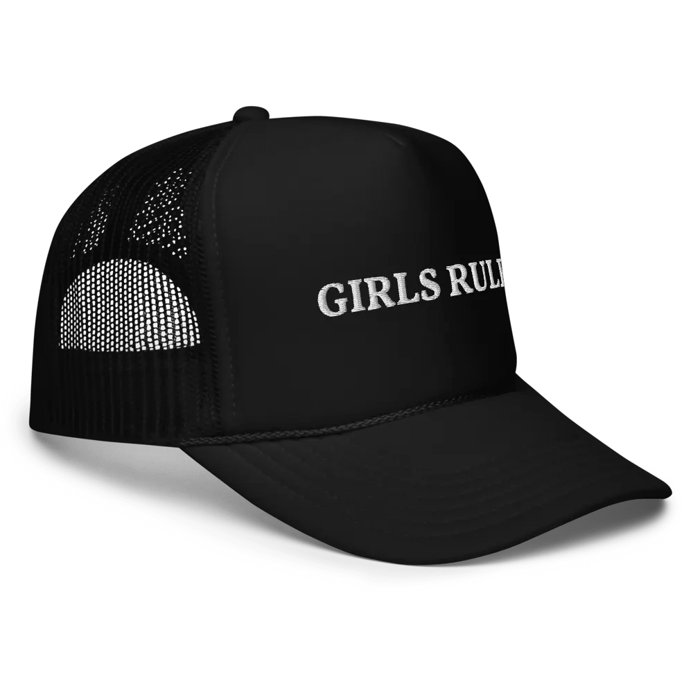 Girls Rule - Embroidered Hat Trucker Cap product image (3)