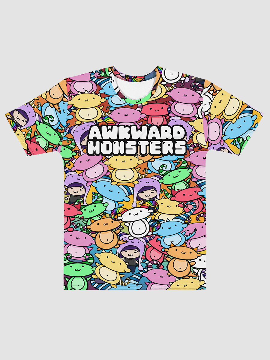 All-Over Print AwkwardMonsters Crew Neck T-Shirt product image (1)