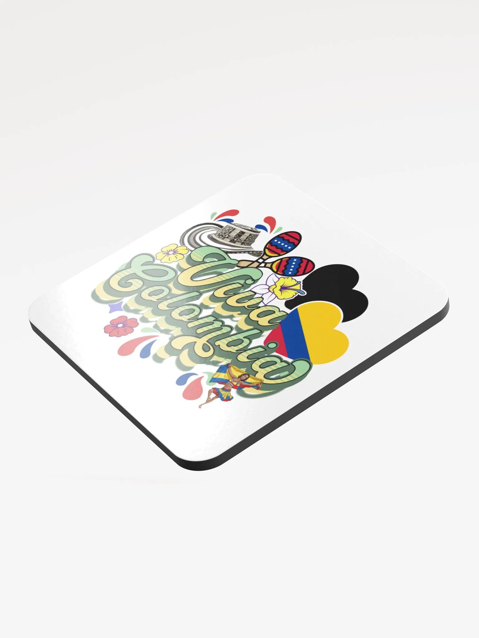 Viva Colombia Cork Coaster Set product image (4)
