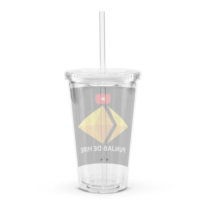 Double Wall Clear Plastic Tumbler product image (2)