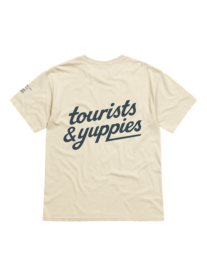Tourist & Yuppies Printed Premium Heavyweight Ivory Tee product image (2)