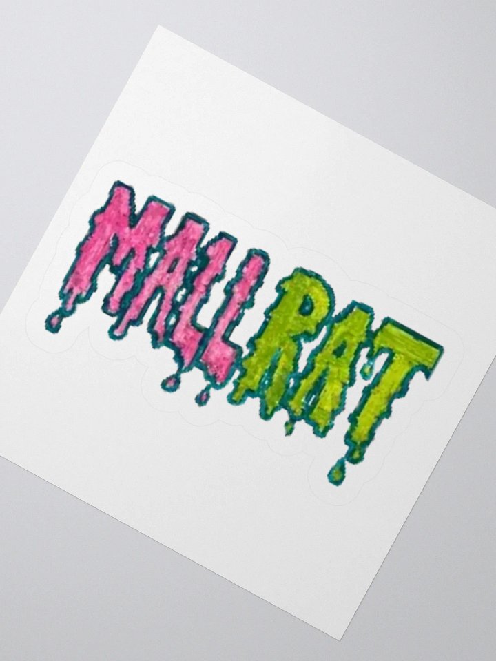 Mall Rat sticker product image (2)
