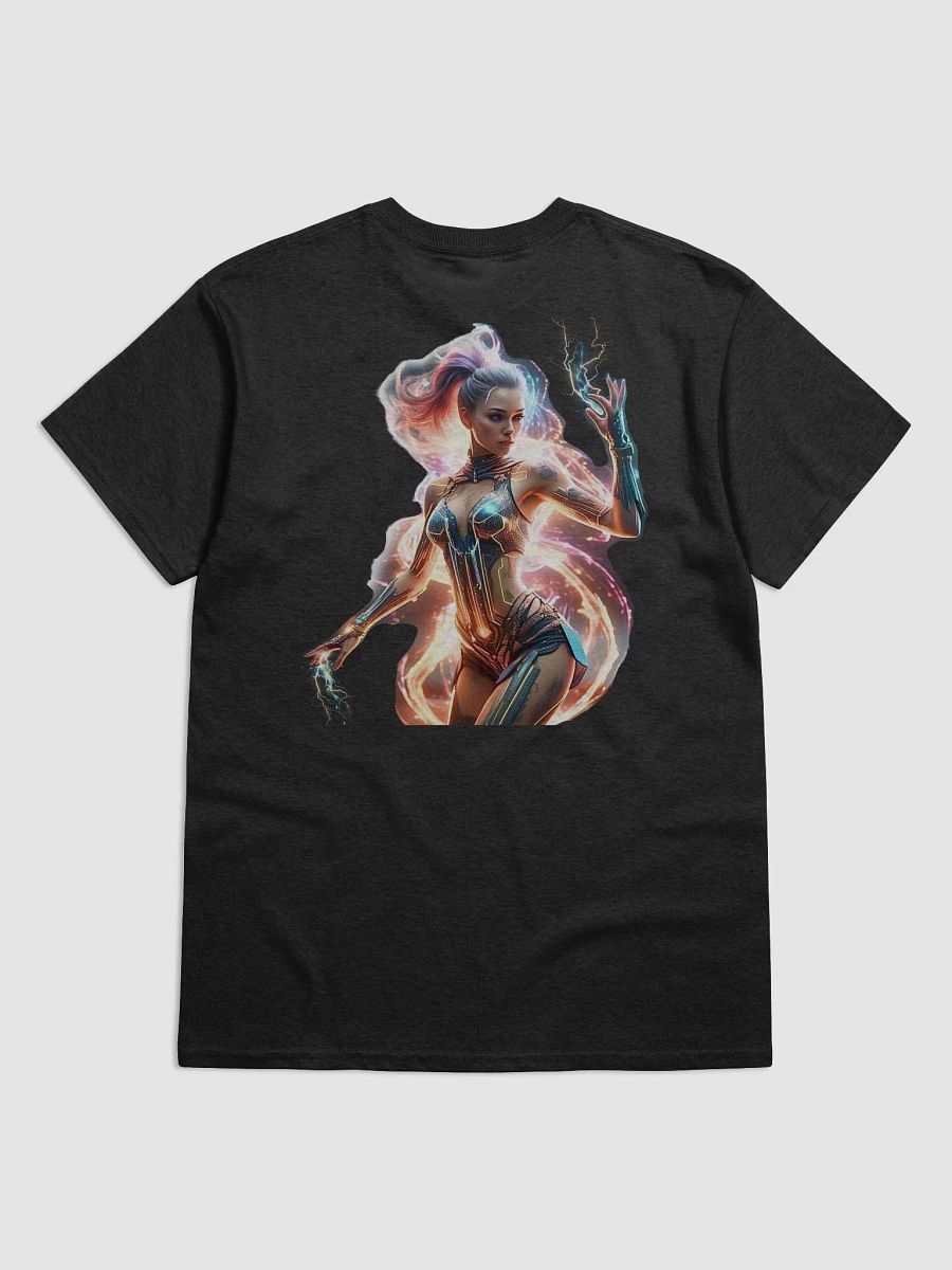 Electric Divinity: Cyber Goddess Edition Tee product image (19)