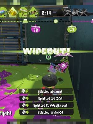 bro started choking | #splatoon3 #nintendo #gaming