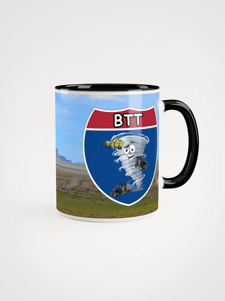 BTT & Boomer Mesa Ceramic Mug with Color Inside product image (1)