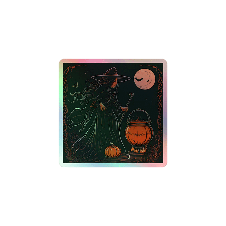 Official Calming Cauldron Holographic Sticker product image (1)