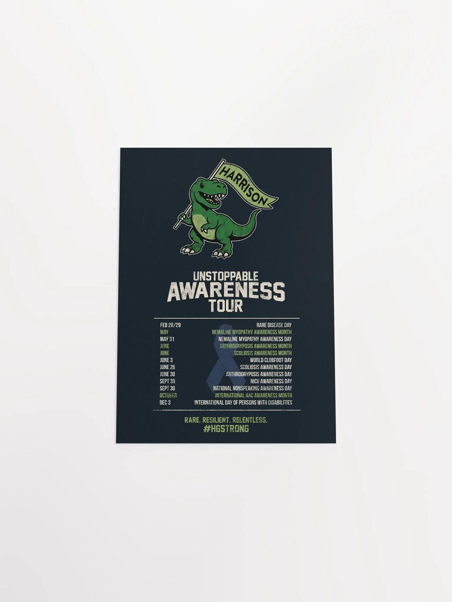 Unstoppable Awareness Tour Poster product image (25)