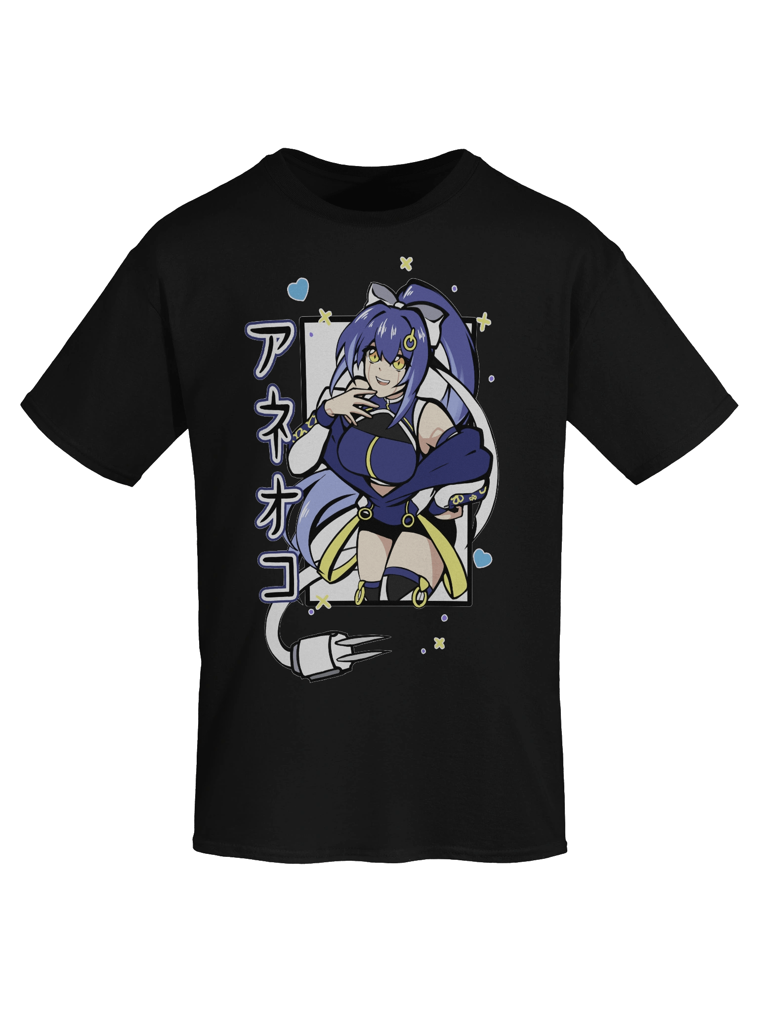 Aneoko - Katakana Print T-Shirt + Jersey Number 1 product image (13)
