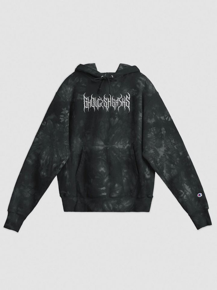 Ghoulish Gains (Brutal Logo) Tie Die Hoodie product image (1)