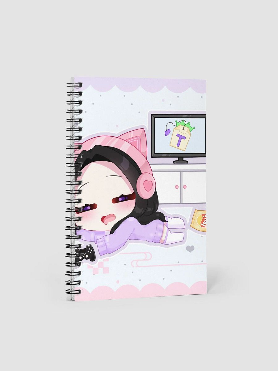'Lazy Gamer' Chibi Notebook product image (1)