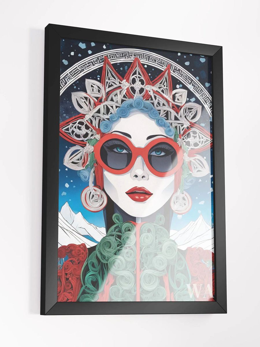 Winter Wiccan 05 - Framed Matte Poster product image (12)