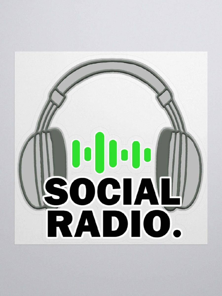 SocialRadio Sticker product image (3)