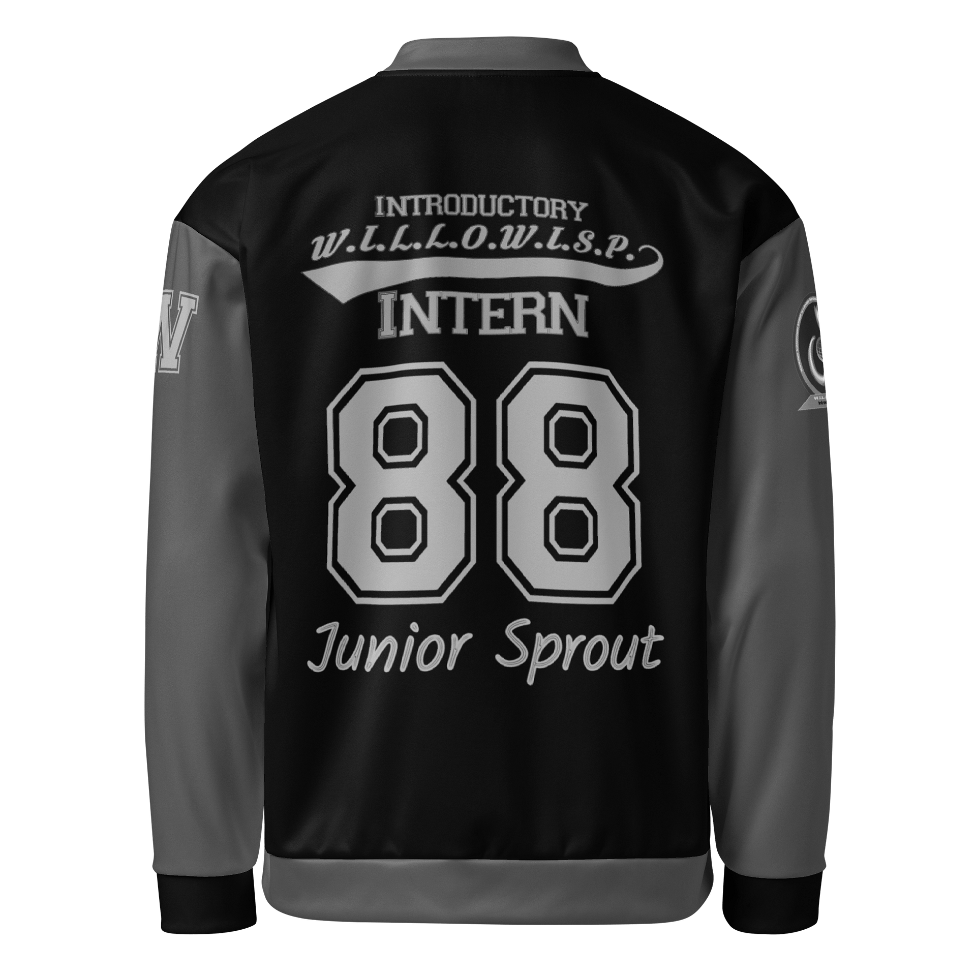 WILLOWISP Intern Varsity Jacket (black) product image (2)
