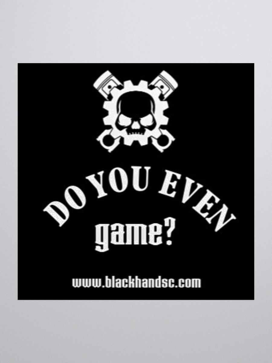 Skull Gear Kiss Cut Stickers product image (2)