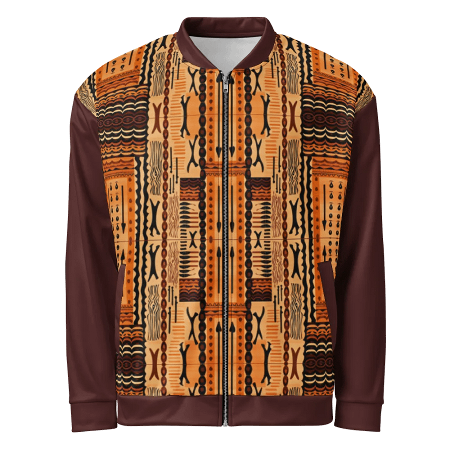 Tribal Fusion All-Over Print Bomber Jacket product image (1)