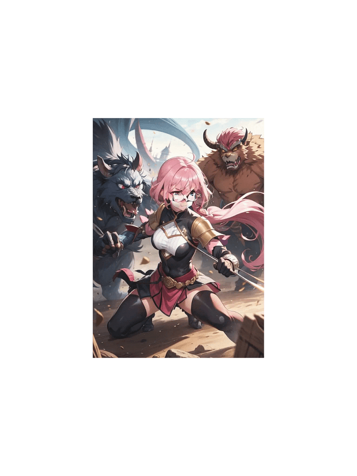 Pink K Warrior Poster product image (3)