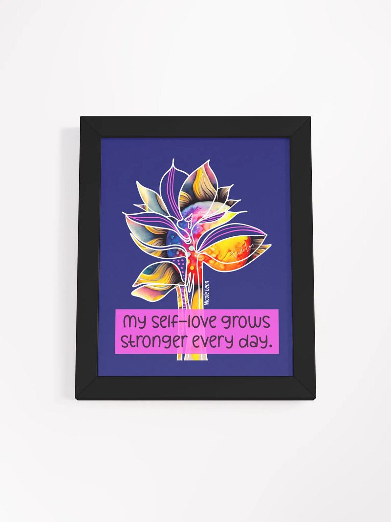 Self-Love Blossom Matte Poster