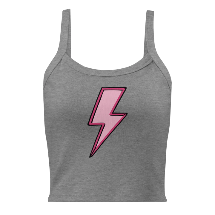 Electric Bolt Ribbed Tank Top product image (1)