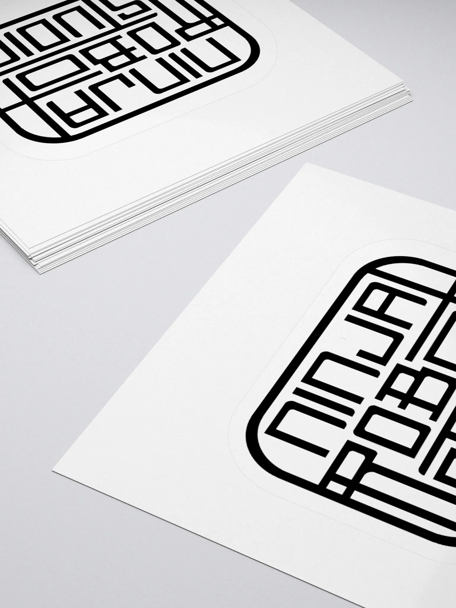 Ninja Robot Kiss Cut Sticker product image (4)