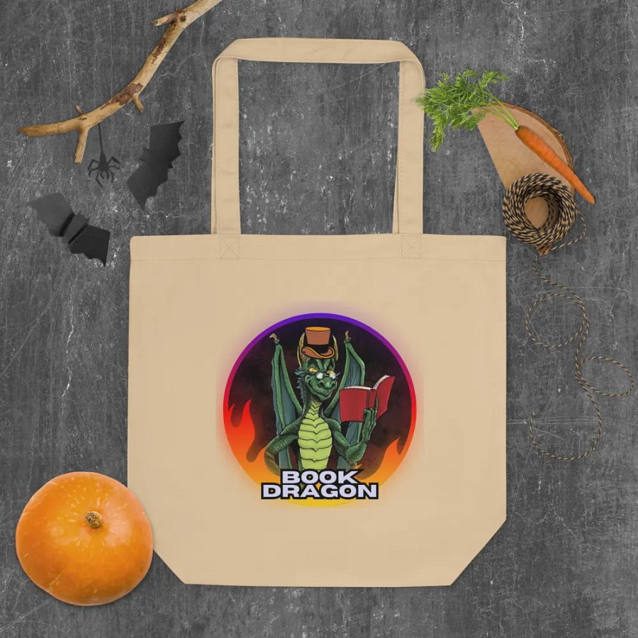 Book Dragon Eco Tote product image (5)