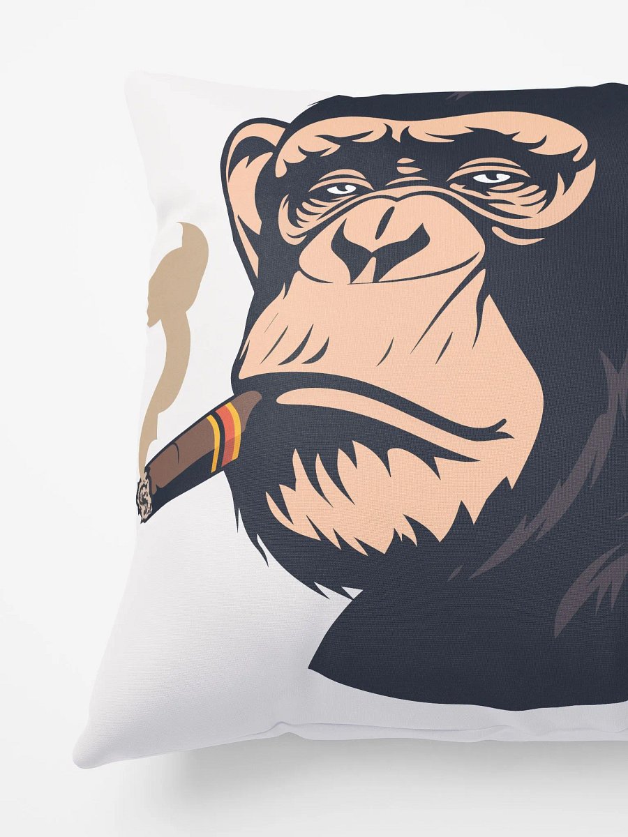 Badass Chimp - Pillow product image (3)