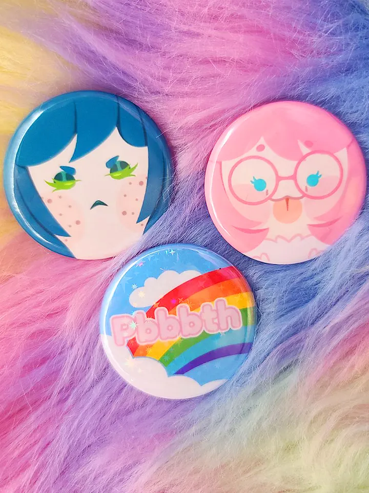 Floof n' Friends | Button Set product image (1)