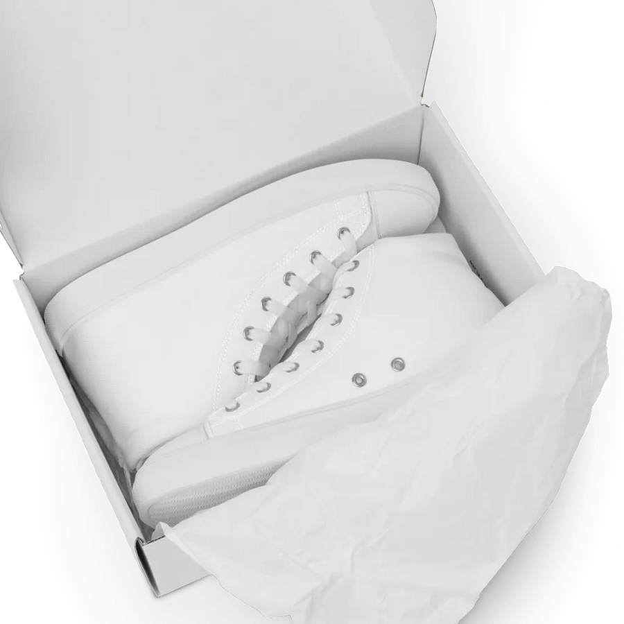 Ladies all white canvas product image (6)