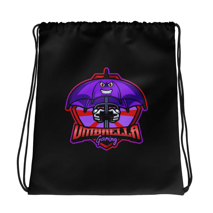 Umbrella Gaming Drawstring bag product image (1)