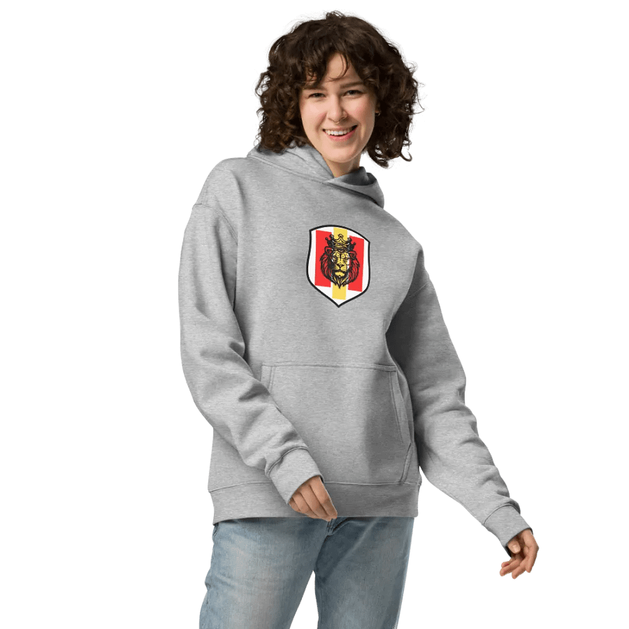 Sudadera con capucha gris - León Hispano product image (5)