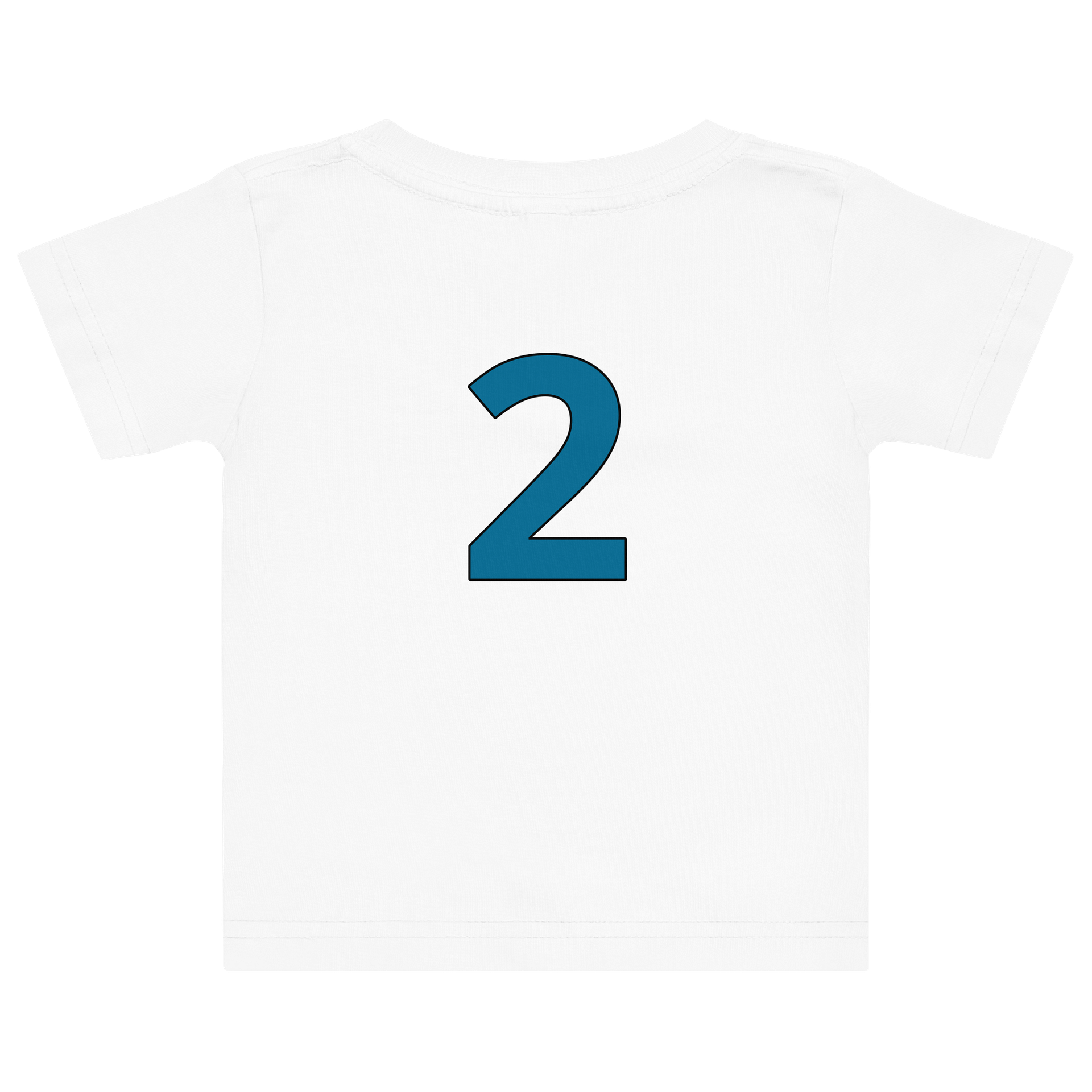 Cheeky Shark Baby Jersey T-Shirt product image (7)