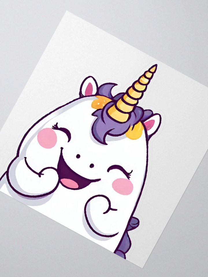 Unicorn Giggle Sticker product image (2)