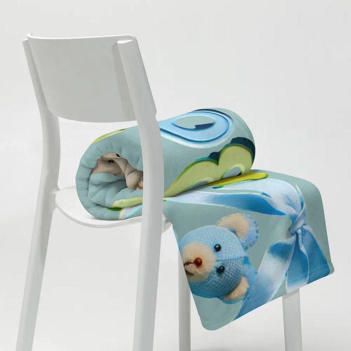 My Baby Boy Baby Throw Blanket product image (2)