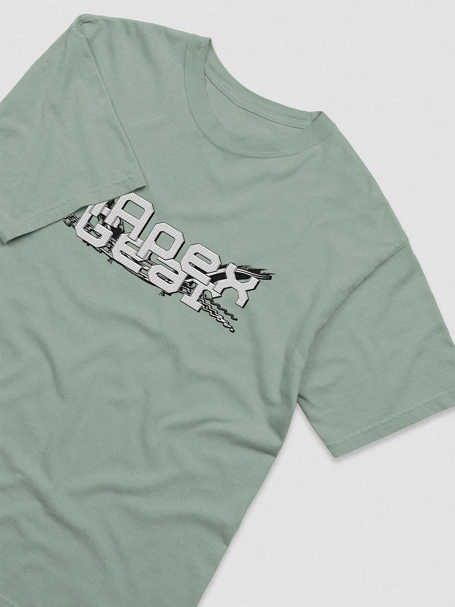 Garment-Dyed Heavyweight T-Shirt - Embroidered - White HApex Gear White Logo product image (3)