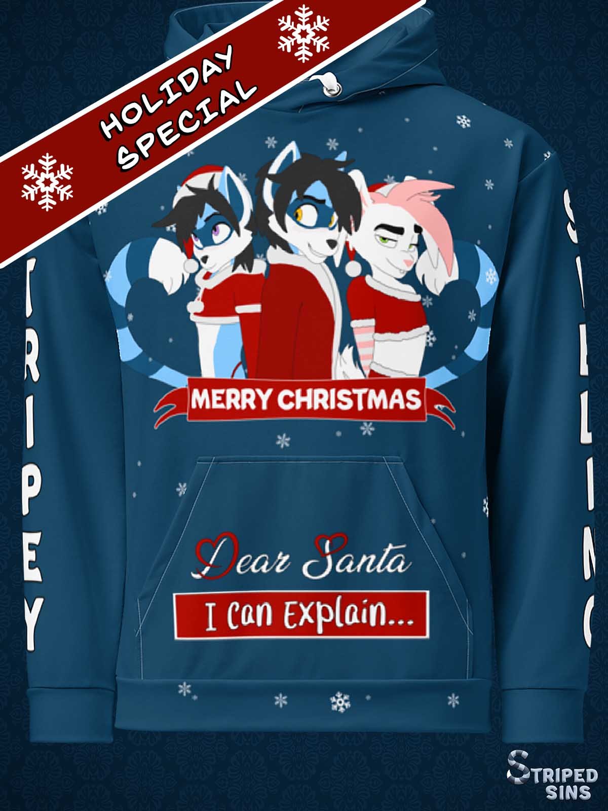 [Deluxe] Christmas Hoodie | Polyester Hoodie | Quote #2 product image (1)