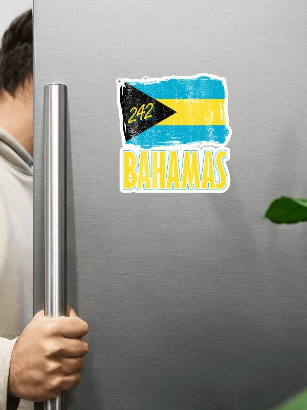 Bahamas Magnet : Bahamas Flag 242 product image (1)
