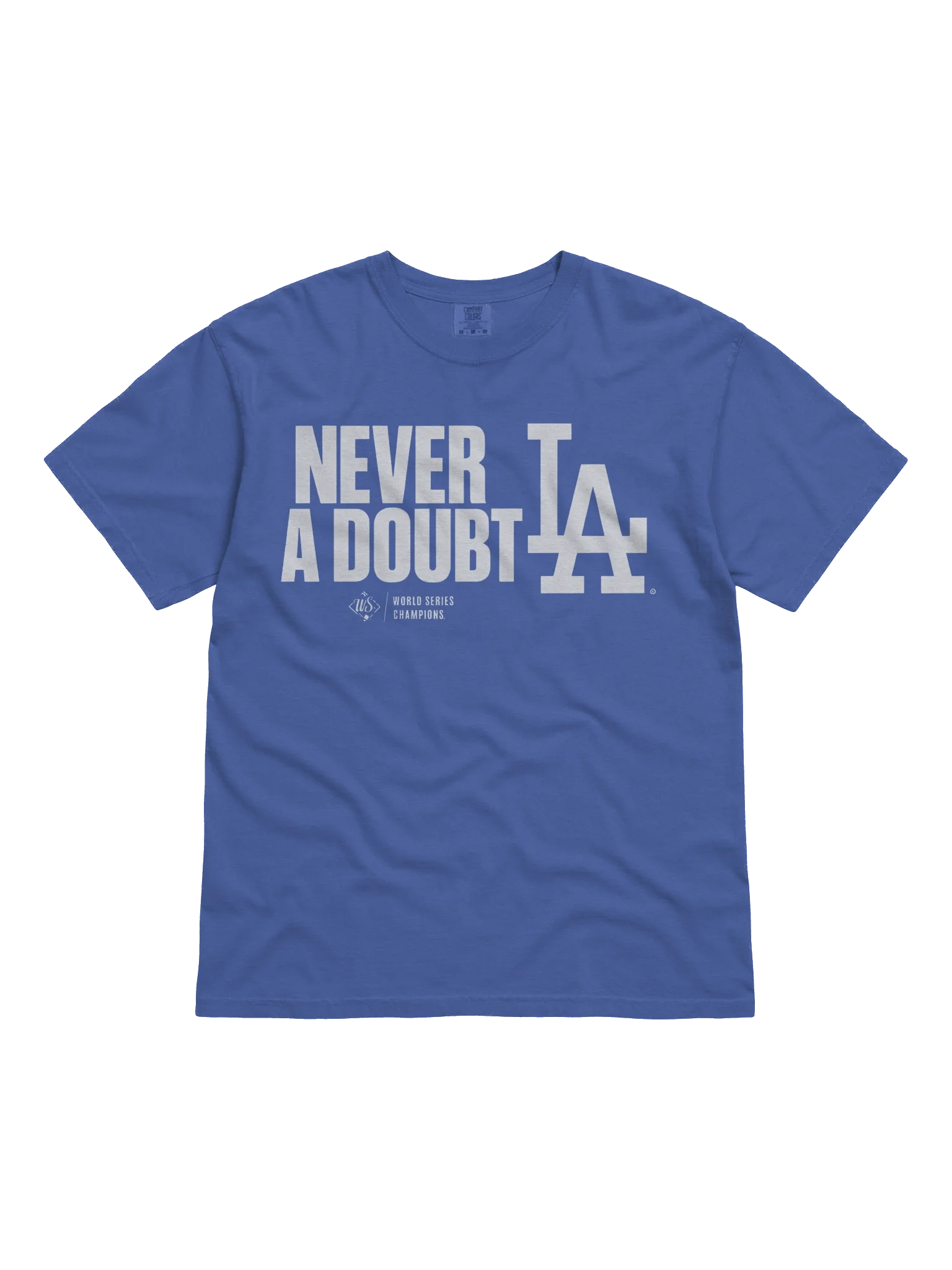 Los Angeles Dodgers Never A Doubt T-Shirt product image (1)