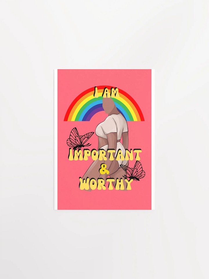 Rainbow Affirmation Poster product image (4)