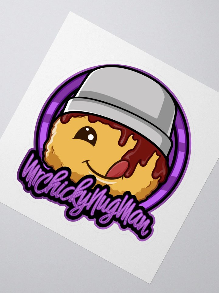 MrChickyNugMan Logo Sticker product image (2)