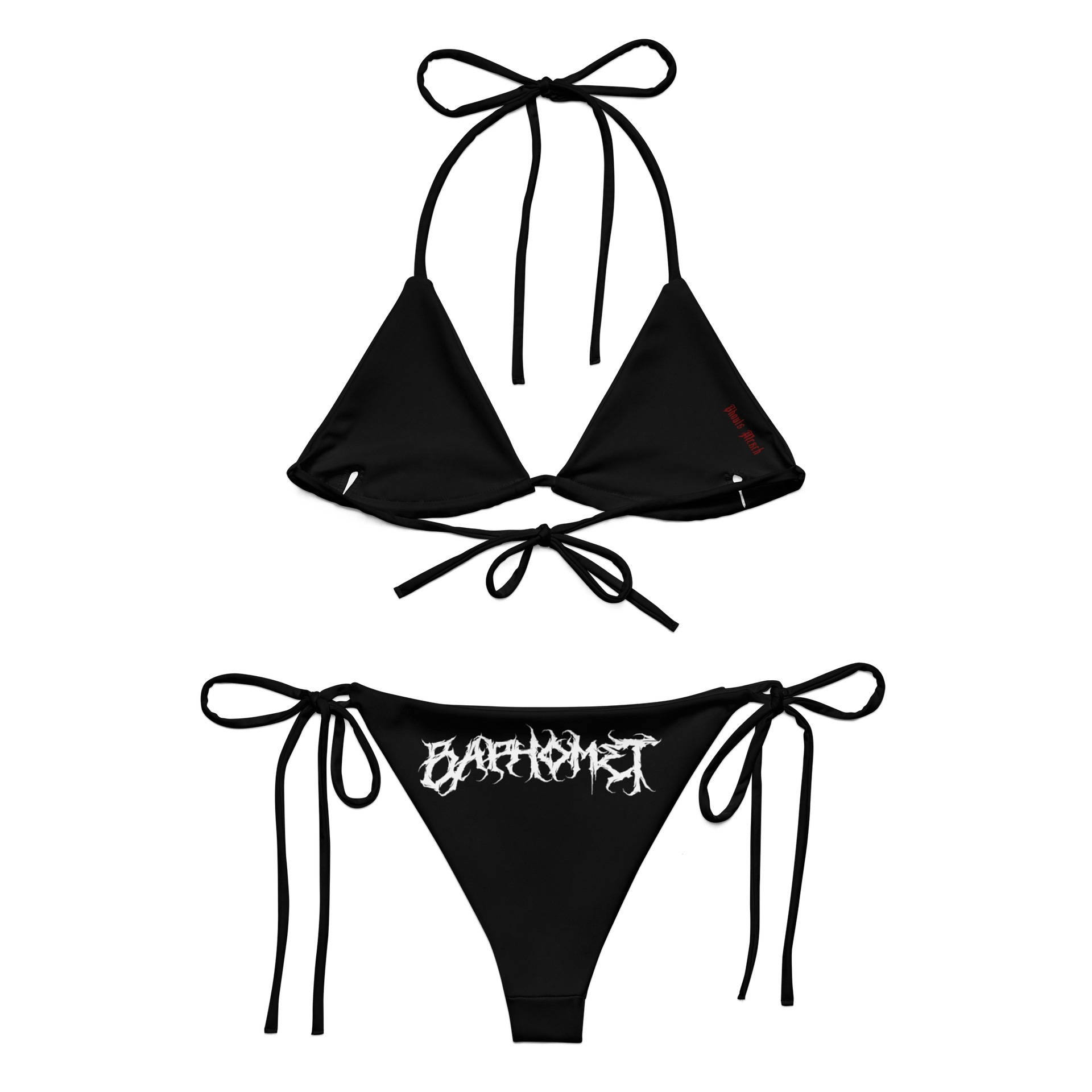 Baphomet String Bikini Set - White Edition product image (2)