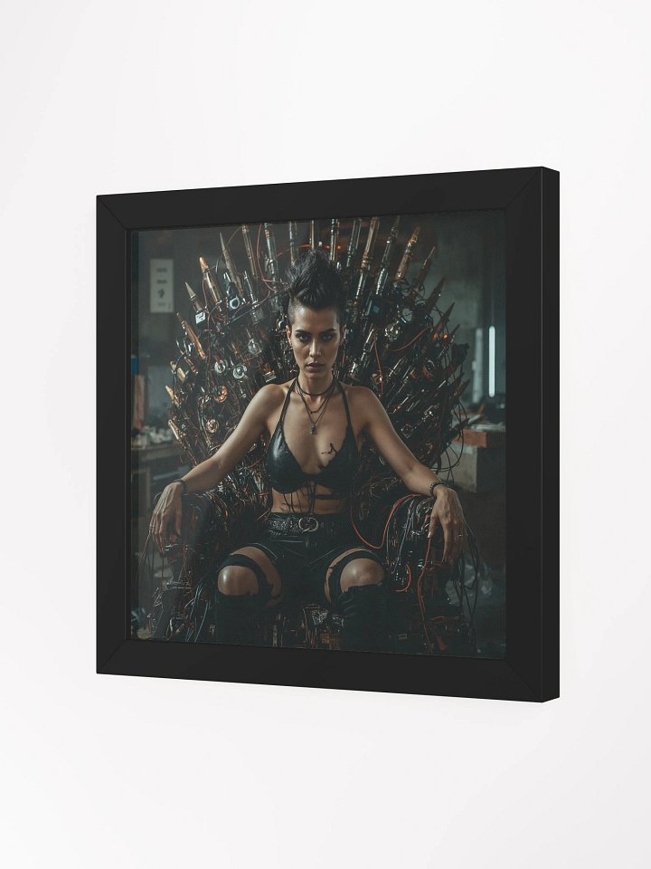 Wired Throne Framed Print product image (8)