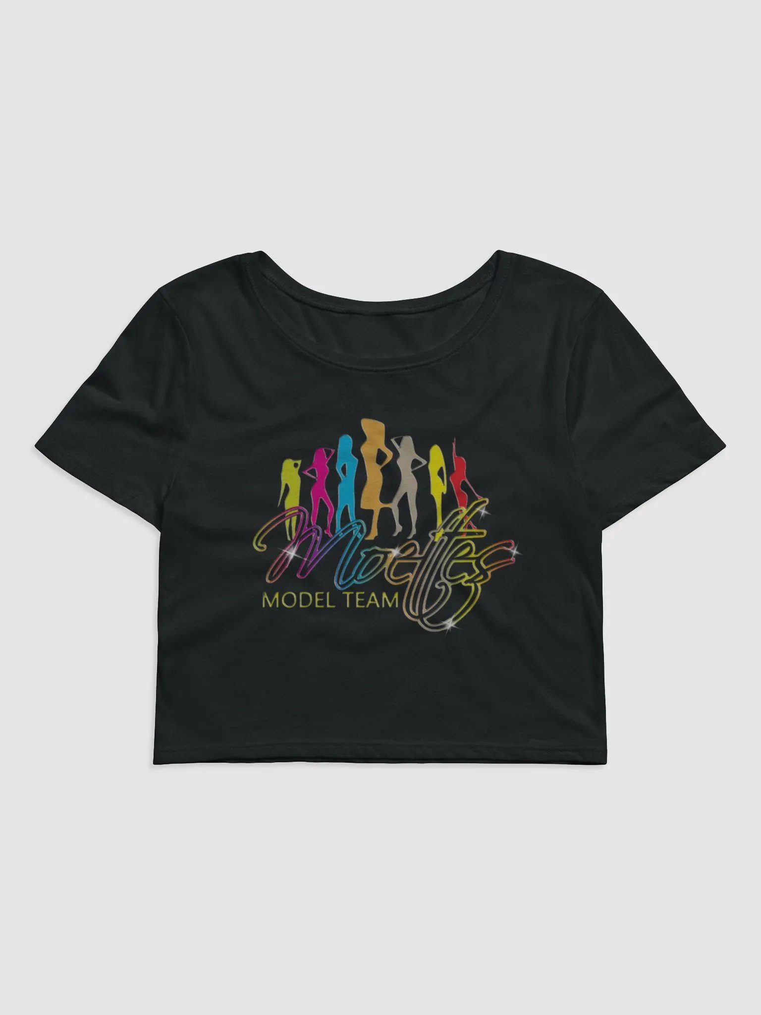 MOETTES PASSION CROP TEE WHT (MODEL TEAM EDITION) product image (2)