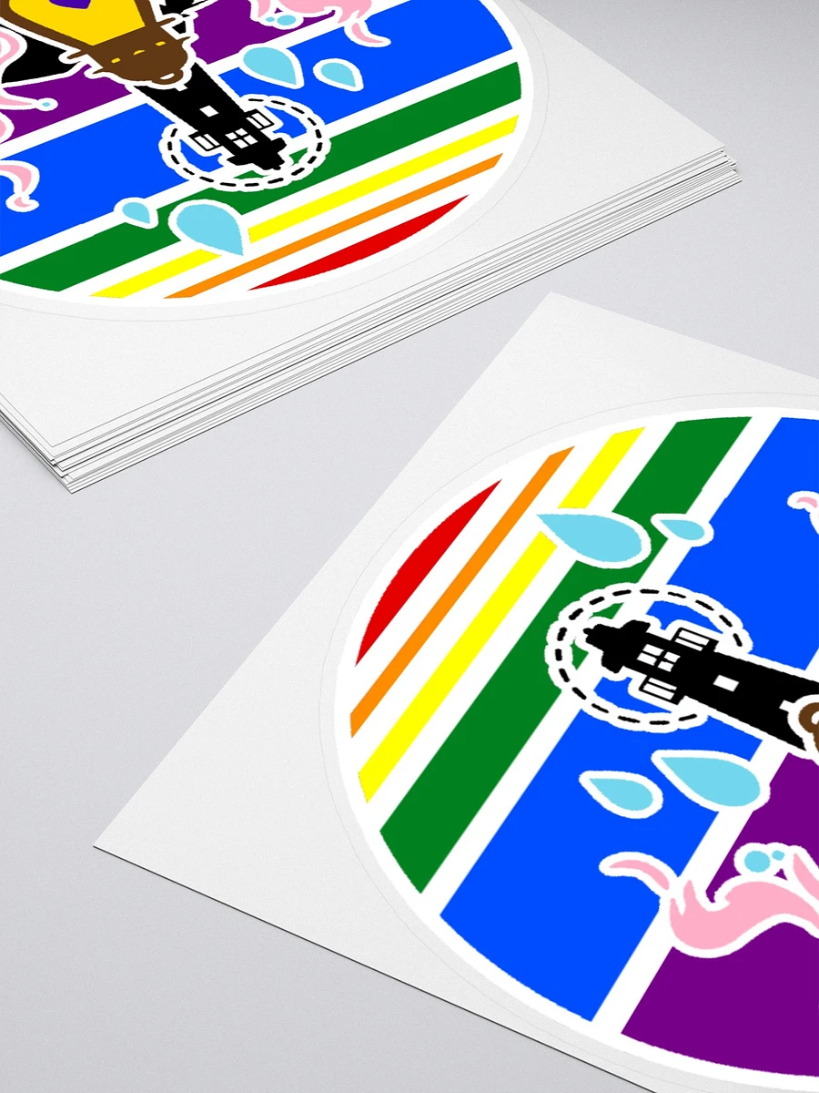 Pride at the Lighthouse | Kiss-Cut Sticker product image (4)
